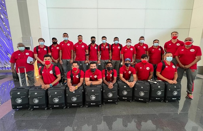 Oman cricket team leaves for Namibia tour