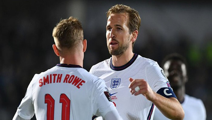 'What a way to seal World Cup spot', says Harry Kane as England thrash San Marino