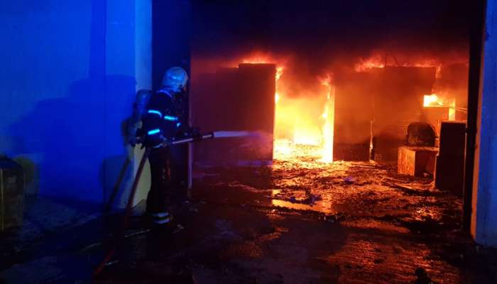 CDAA puts out fire at warehouse in Oman