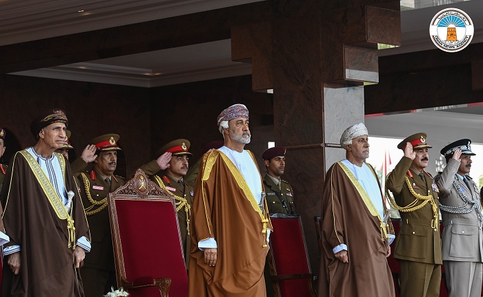 His Majesty presides over military parade on 51st National Day