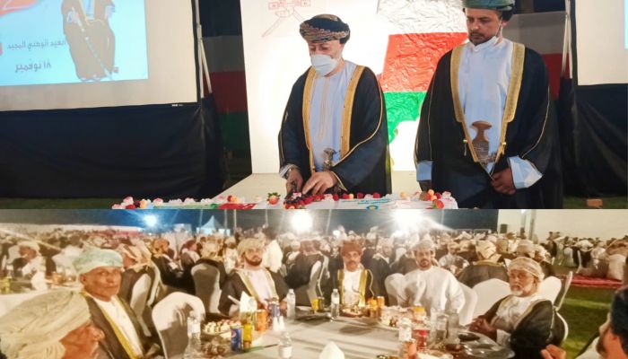 محافظ ظفار يرعى احتفالية مأدبة العشاء بمناسبة العيد الوطني