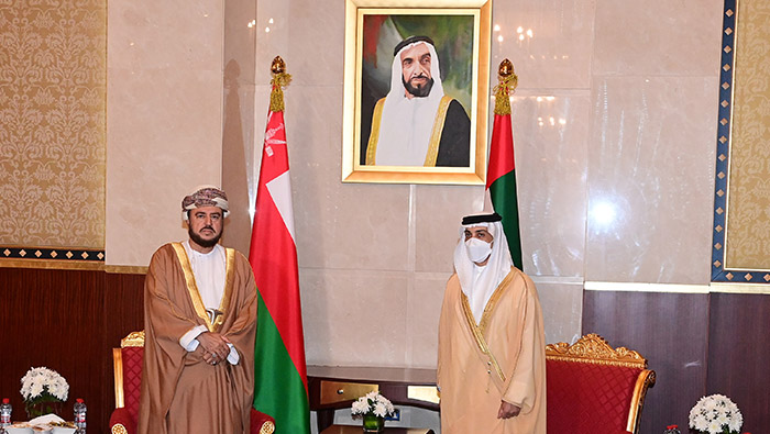 Delegated by His Majesty Sayyid Asa’ad arrives in Dubai