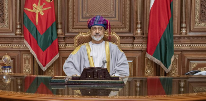 جلالة السلطان يهنئ الرئيس اللبناني بذكرى استقلال بلاده