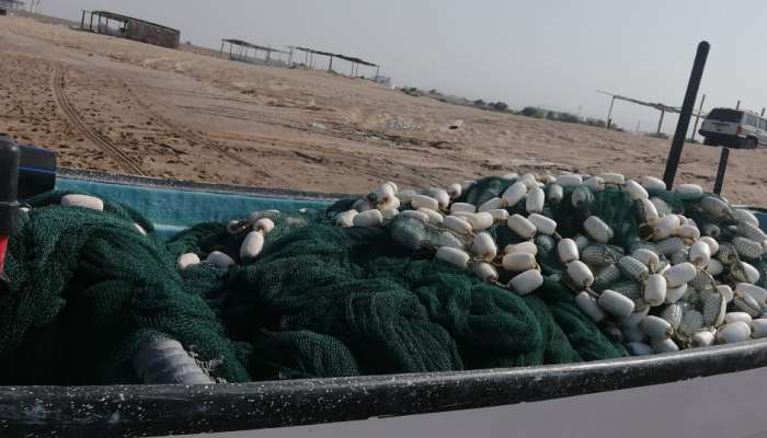 Illegal fishing nets seized in Oman