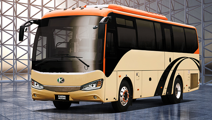 Karwa begins operations and rolls out the first bus from its factory in Duqm