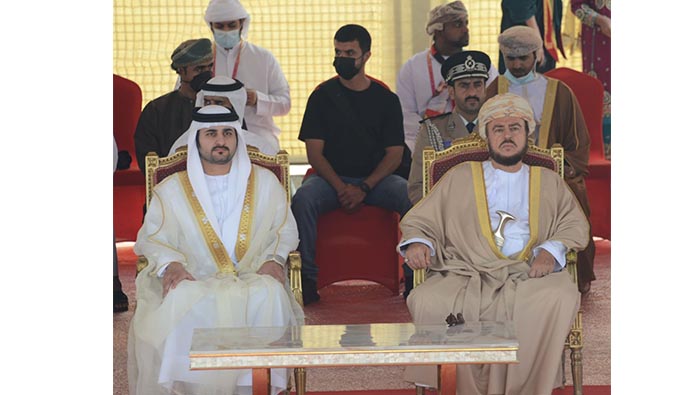Sayyid Asa’ad welcomes Shabab Oman II in Expo 2020 Dubai