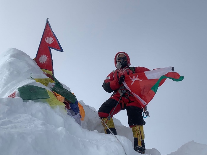 Another peak conquered, another record for Omani climber Nadhirah Al Harthy