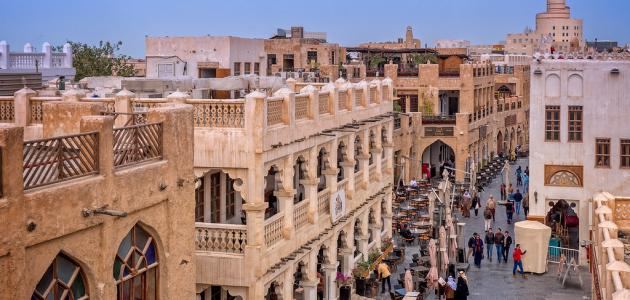 «سوق واقف» أكثر الأسواق الشعبية شهرة في قطر