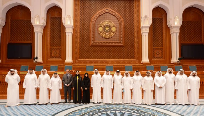 مجلس الدولة يستقبل وفد دورة الدفاع الوطني الإماراتي