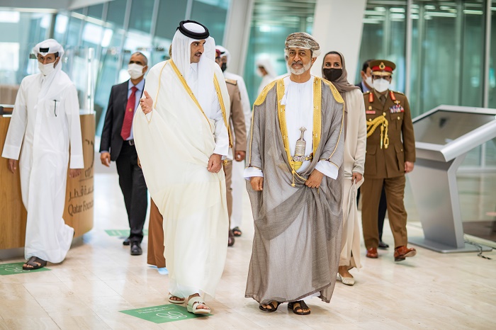 HM The Sultan Visits Qatar Foundation, National Library