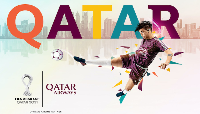 Qatar Airways Gears Up for FIFA Arab Cup Qatar 2021™ as Official Airline Partner