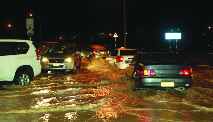 Heavy rains across several governorates of Oman