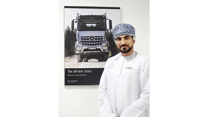 Mercedes-Benz Oman appoints Ahmed Al Rahbi as Sales Manager of Commercial Vehicles
