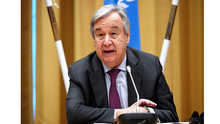 UN chief in self-isolation after contact with COVID-positive person