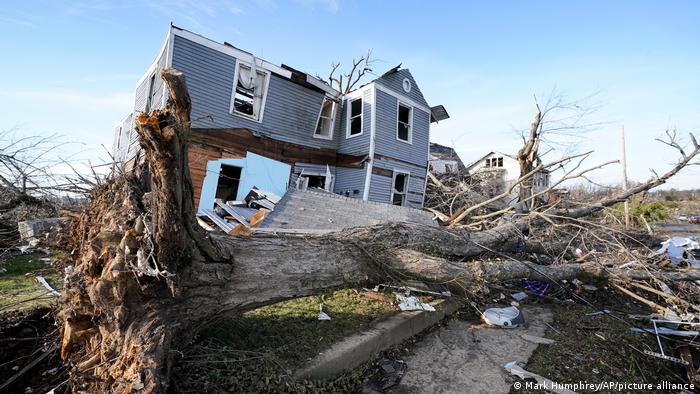 Biden vows help for states hit by devastating tornadoes