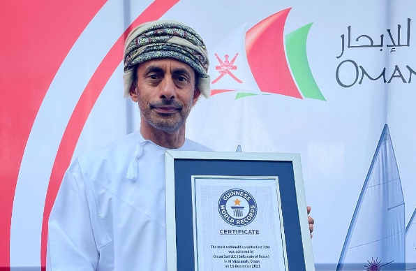 Oman Sail's cleaning drive bags Guinness World Record