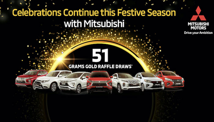 The Celebrations Continue with Special Offers from Mitsubishi