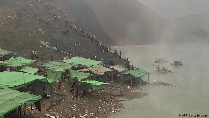 Dozens missing after deadly jade mine landslide in Myanmar