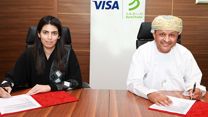 BankDhofar inks strategic pact with Visa