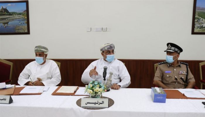 اجتماع المجلس البلدي بمحافظة الداخلية