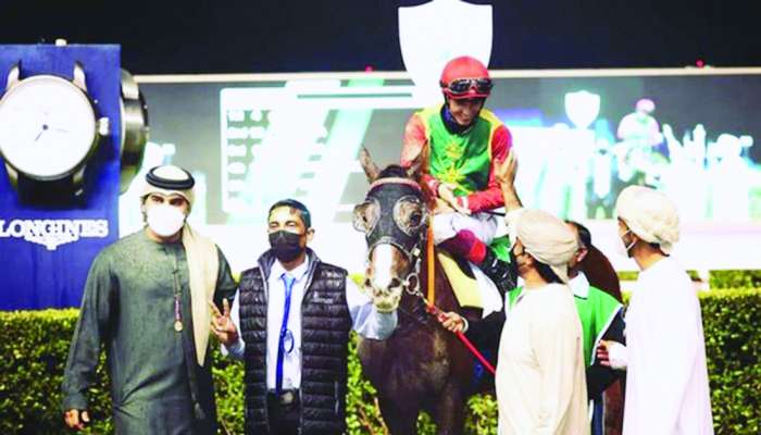 Oman's Royal Cavalry Horse ‘Fakhr’ scores first place in Dubai