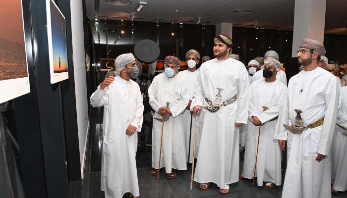 Sayyid Bel'arab opens astronomy exhibition 2022