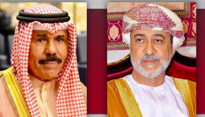 جلالةُ السُّلطان يتلقّى برقيّة  من أمير الكويت