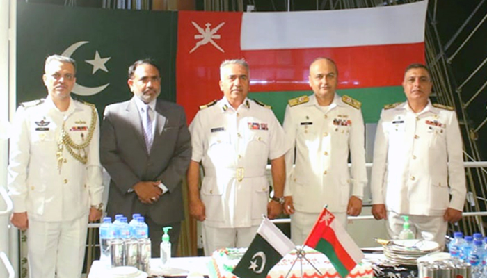 Pakistan navy ships on goodwill visit to Oman