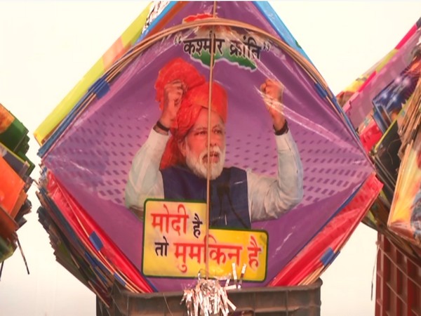 Uttarayan: Kites with photos of PM Modi, Virat-Anushka being sold at Rajkot market