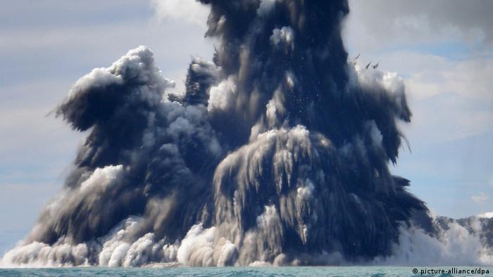 Tonga hit by Tsunami after volcanic eruption