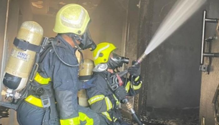 تسجيل إصابة جراء حريق في منزل بالبريمي