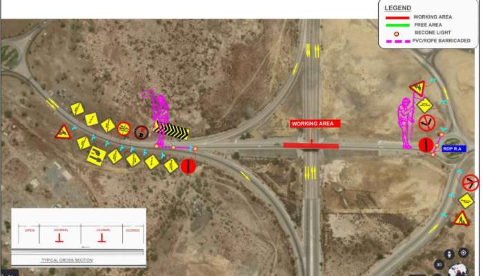 Daghmar Bridge in Muscat to be temporarily closed