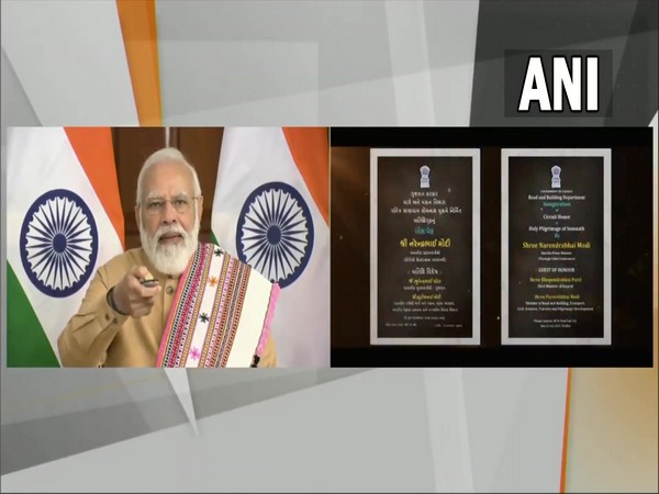 Indian PM Modi inaugurates new Circuit House near Somnath Temple
