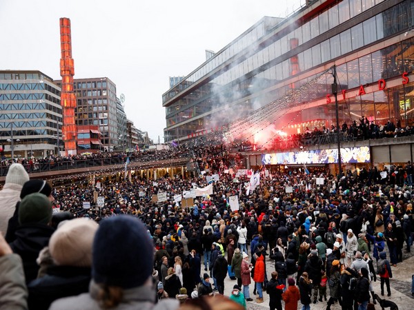 Thousands take to streets in Sweden to protest Covid passes