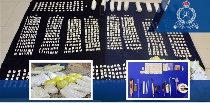 ROP arrests person for illegal entry, possessing drugs in Oman