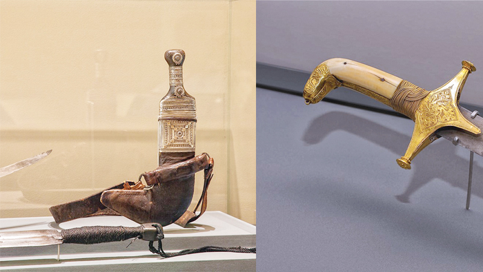 National Museum displays saber, dagger of Imam Saif bin Sultan Al Yarubi