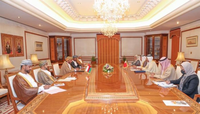 جلسة مباحثات بين سلطنة عُمان ومملكة البحرين