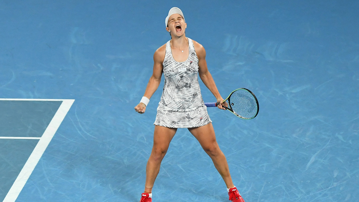 Ash Barty wins Australian Open women's title, dominates Collins in final