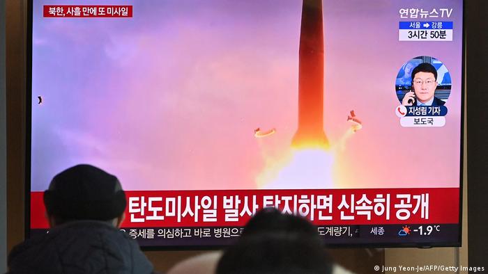 North Korea fires projectile into sea, South Korea says