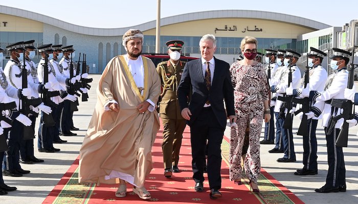 King and Queen of the Belgians leave Oman after official visit