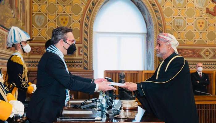 Oman's ambassador presents credentials