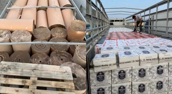 Oman Customs thwart smuggling of alcoholic beverages