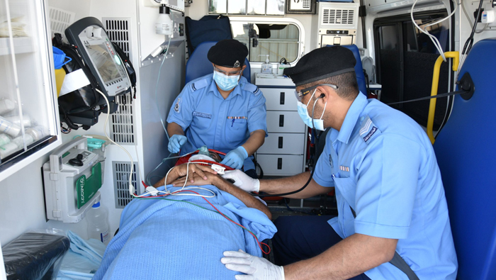 Home ambulance service launched for critical patients in Oman
