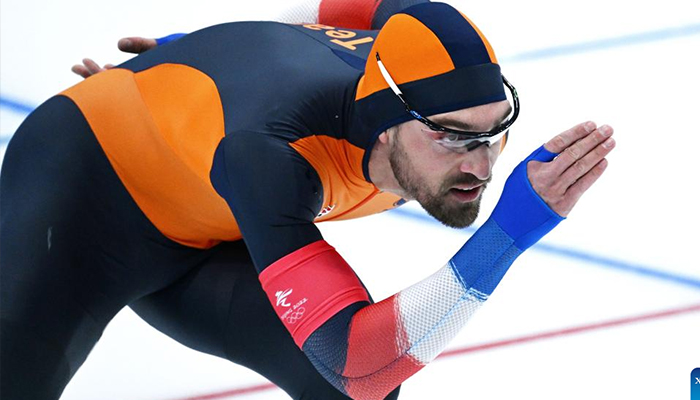 Nuis defends men's 1,500m speed skating title at Beijing 2022