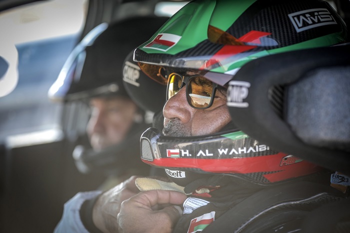 Hamed Al-Wahaibi focused and relishing the start of the Qatar rally