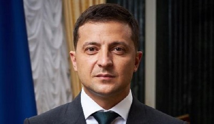 Ukrainian President Zelensky announces of Russian invasion on Feb 16 in a Facebook post