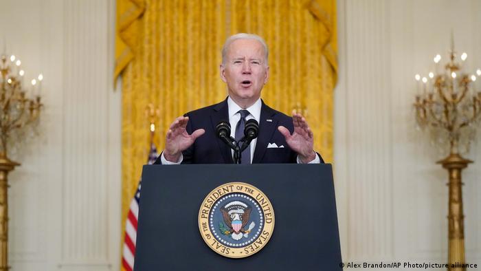 President Biden Announces New Sanctions Against Russia, Calls Putin's ...