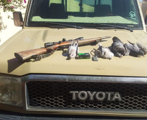 Group of people arrested for hunting wild birds in Oman