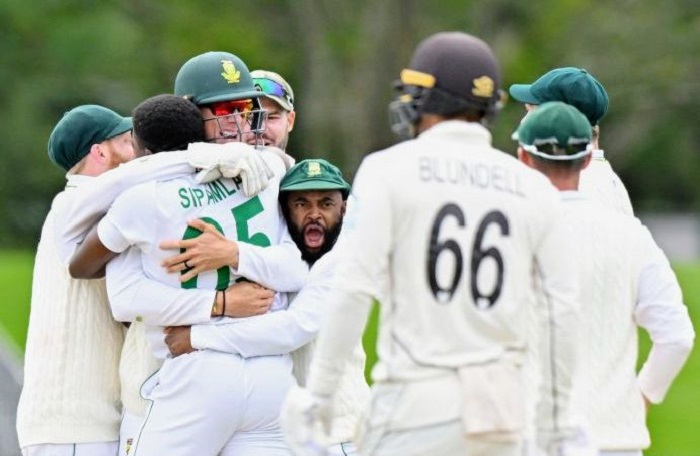 Jansen, Rabada shine as SA defeat NZ in 2nd Test, level series at 1-1