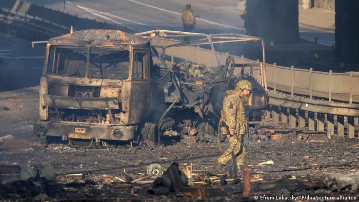 Kyiv residents fearful, helpless as Russian troops approach